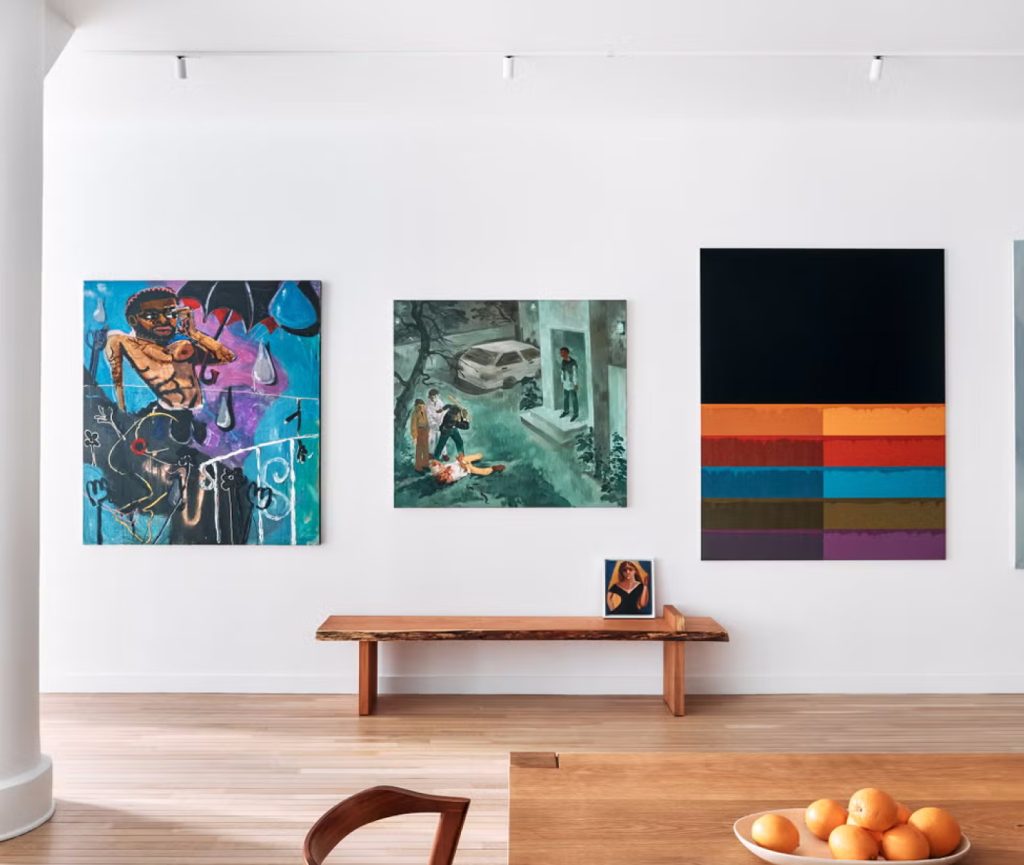 Art gallery LED track lighting installation cost in Georgia, Atlanta